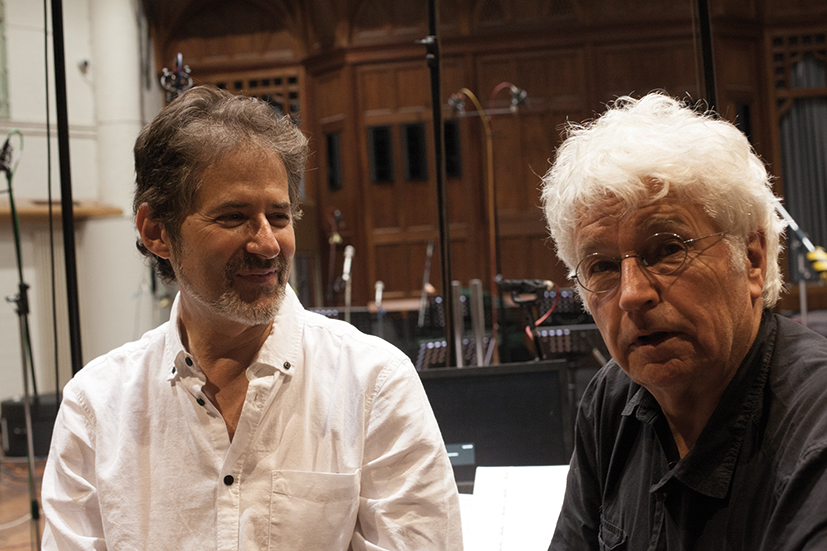 James Horner og Jean-Jacques Annaud (foto: Milan Records)